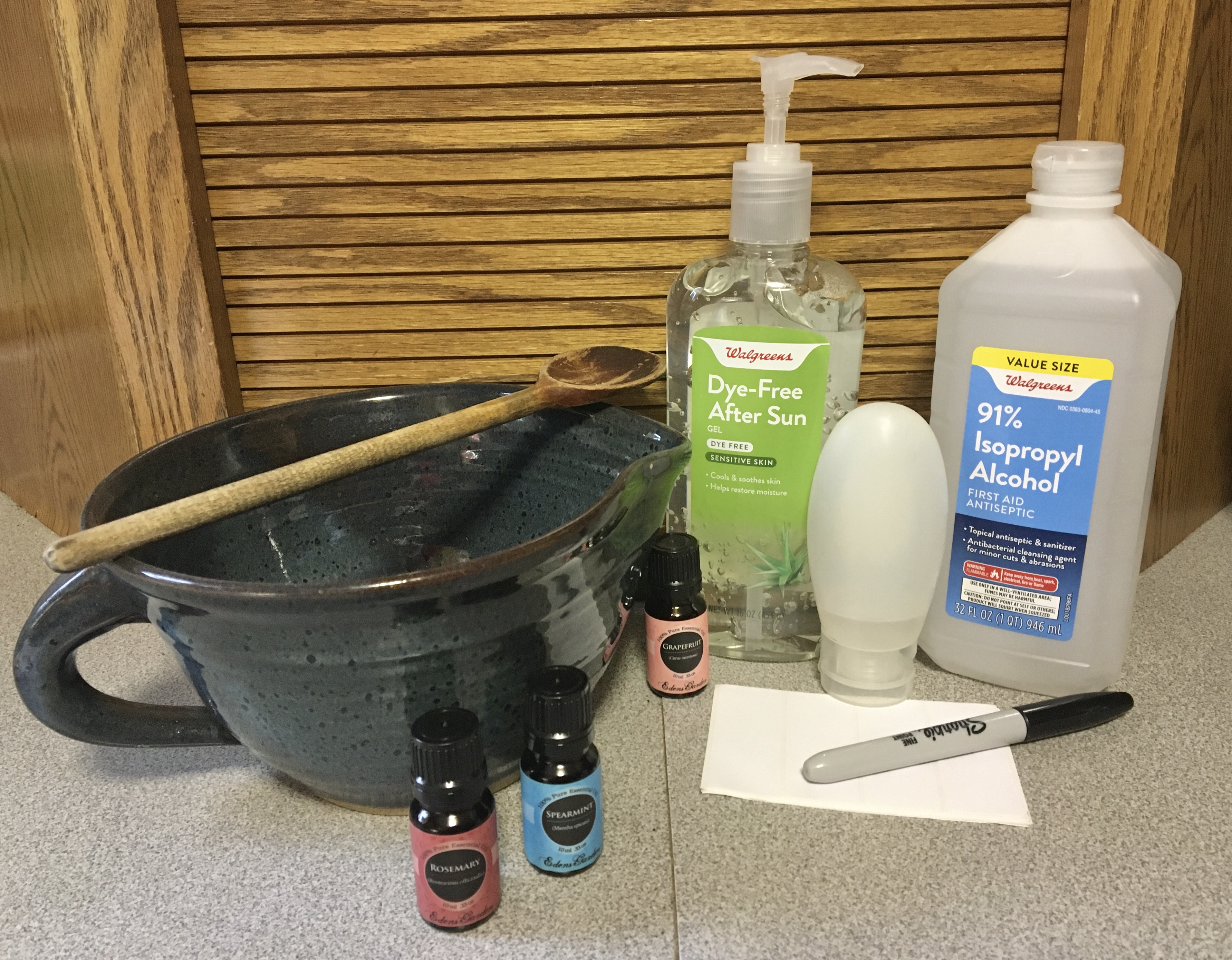 How to make homemade hand sanitizer Hello Homestead